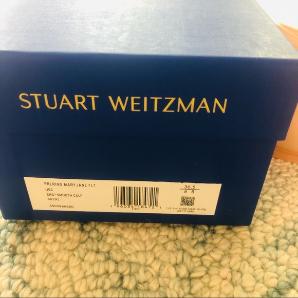 Brand New Stuart Weitzman Pearlring Mary Jane Flats - Picture 6 of 6